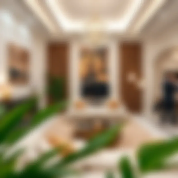 Luxurious interior of a Jumeirah villa