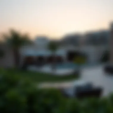 Outdoor Elegance at Dubai Hills Mansions Serene outdoor spaces and amenities in Dubai Hills Mansions