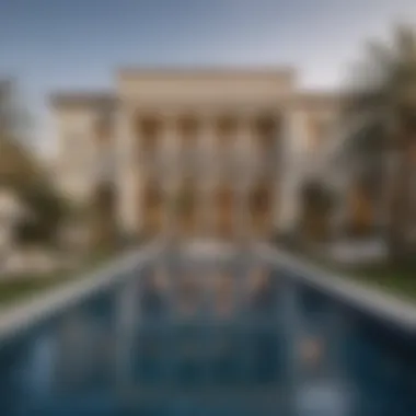 Unique Amenities of the Mansion Unique amenities offered by the mansion including a private pool and garden