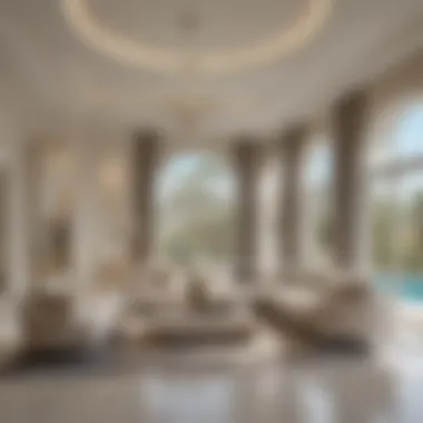 Elegant Interiors in Dubai Hills Villas Elegant interior design of a villa in Dubai Hills