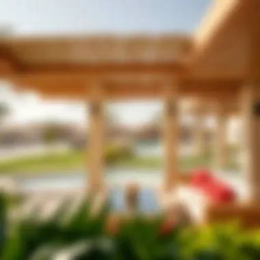 Community amenities in Arabian Ranches including parks and pools