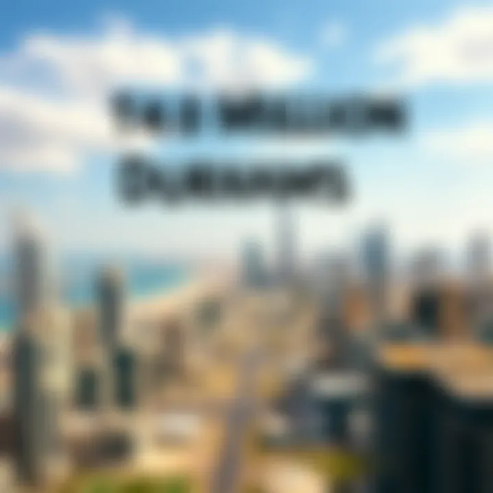 A panoramic view of Dubai's skyline highlighting real estate opportunities