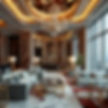 Opulent Interiors of Utopia Damac Luxurious interiors showcasing opulence