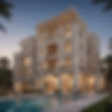 Architectural Marvels of Dubai Villas Stunning architectural design of a villa in Dubai