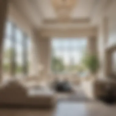 Contemporary Interior of a Dubai Villa Modern interior design of a Dubai villa