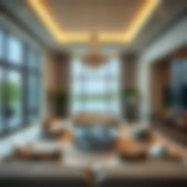 Elegance and Luxury Inside The Lakes Villas Luxurious interior design of a villa in The Lakes