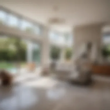 Modern Interior Design in JVC Villas Interior view of a villa showcasing modern design