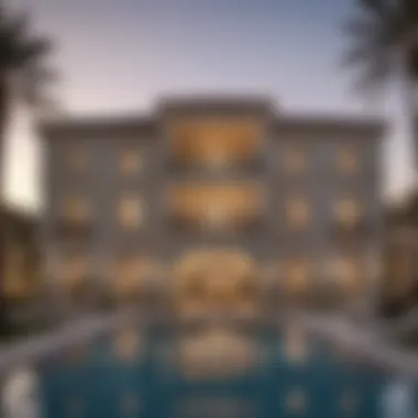 Luxurious Villa Exterior in Dubai Luxurious villa exterior in Dubai