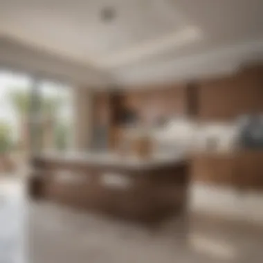 Modern Kitchen Design in a Dubai Villa Modern kitchen design in a Dubai villa