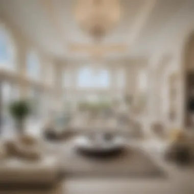 Spacious Living Area Inside a Dubai Villa Spacious living area inside a Dubai villa