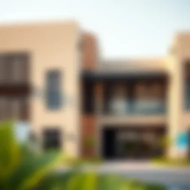 Modern Architecture of Masaar Community Modern architecture showcasing Masaar community