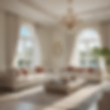 Luxurious Interior Design at Nas Villas Luxurious interior design of a Nas Villa highlighting modern aesthetics.