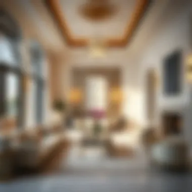 Elegant Interior of a Villa Elegant interior design of a Dubai villa