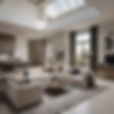 Luxury Living in Two-Bedroom Townhouses Modern interior design of a two-bedroom townhouse showcasing luxury living