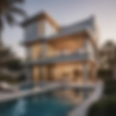 Luxurious Modern Architecture in Dubai Luxurious villa with modern architecture in Dubai