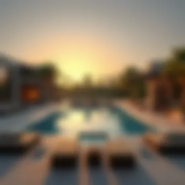 Serene lifestyle amenities in Palm Hills