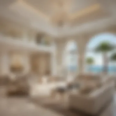 Lavish interiors of a Palm Jumeirah residence