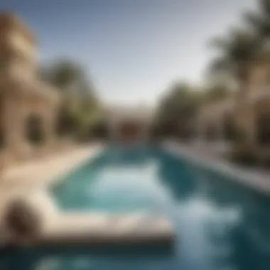 Luxurious Ambiance at Private Pool Parties Luxurious poolside setup for an exclusive gathering
