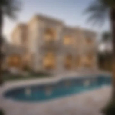 Stunning Luxurious Villa in Dubai Luxurious villa exterior in Dubai