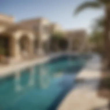 Exclusive Recreational Amenities in Villa Community Recreational amenities in a villa community
