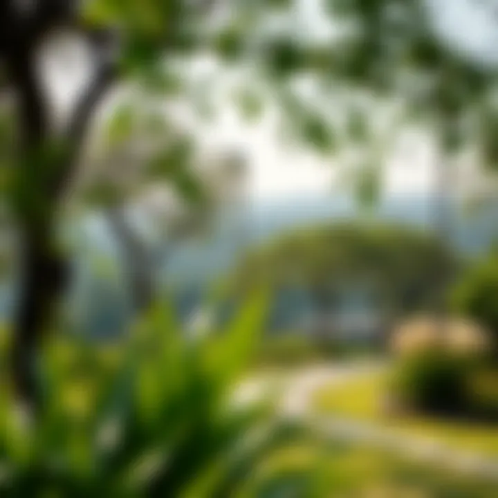 Serene environment surrounding Sobha Hartland Estates