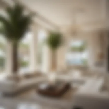 Sophisticated Interiors of Palm Tree Island Homes Modern interior design of a Palm Tree Island residence