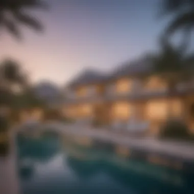 Market Trends in Luxury Real Estate Vibrant market trends graph related to luxury real estate